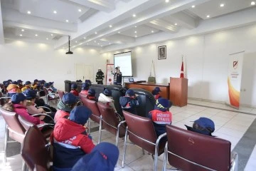 Gaziantep İtfaiyesi Minikleri ağırladı