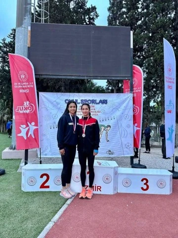 Gaziantep Kolej Vakfı Öğrencilerinden Atletizmde İki Türkiye İkinciliği