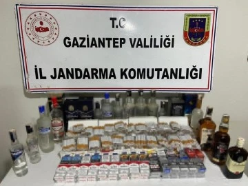 Gaziantep'te 50 litre kaçak alkol ele geçirildi