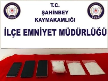 Gaziantep'te bir buçuk kilogram eroin ele geçirildi