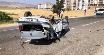 Gaziantep’te iki araç kafa kafaya çarpıştı: 4’ü ağır 7 yaralı