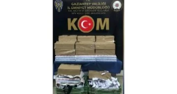 Gaziantep'te kaçak sigara kağıdı operasyonu: 1 gözaltı