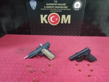 Gaziantep'te silah ticareti operasyonu: 3 gözaltı