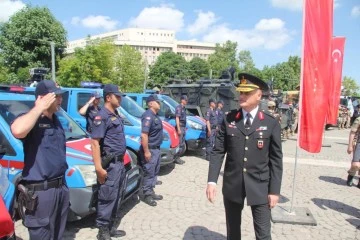 Gaziantep’te yer gök jandarma oldu