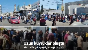 Gazzeliler güneye göç etmeye başladı