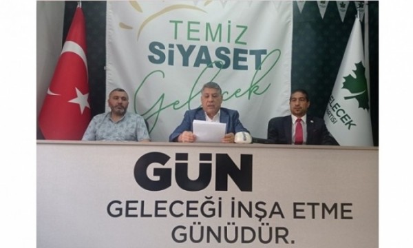 GELECEK PARTİSİ'NDEN TEMİZ SİYASET AÇIKLAMASI