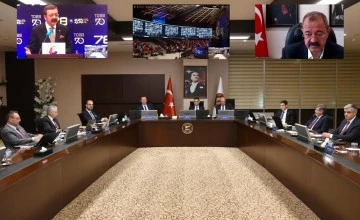 GSO TOBB DELEGELERİ, TOBB 78. GENEL KURULU’NA ONLİNE OLARAK KATILDI