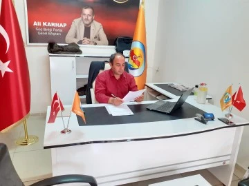 GÜÇ BİRLİĞİ PARTİSİ İL BAŞKANI YILDIRIM &quot;BİZİ BİZ YAPAN DEĞERLER İÇİN SİYASET YAPIYORUZ&quot;