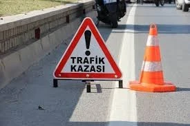 Trafik kazası: 2 yaralı 