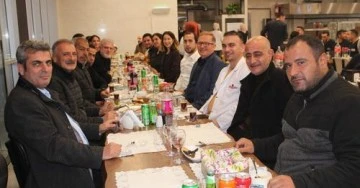 Halil Ölçücüer, basın mensuplarıyla iftar yaptı