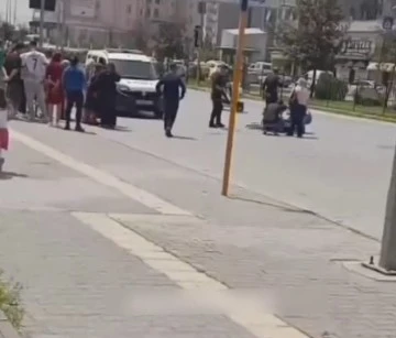 Hareket halindeki polis otosundan atlayan şahıs hayatını kaybetti