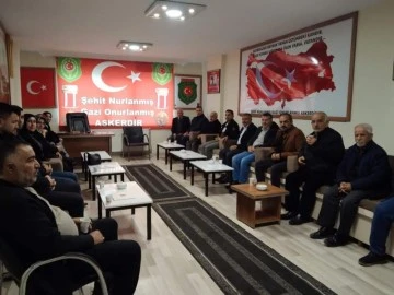 Harp Malulü Gaziler Şehit Dul ve Yetimleri Derneği Gaziantep Şubesi’nde genel kurul heyecanı