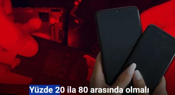 Hatalı şarj cep telefonunun ömrünü kısaltıyor: Yüzde 20 ila 80 arasında olmalı