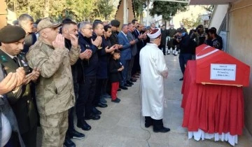 Hayatını kaybeden uzman çavuş toprağa verildi