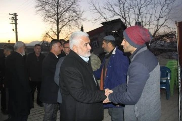 HÜDAPAR Nurdağı'nda Depremzedeler ile bir araya geldi