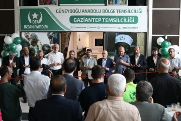 İDEA İnsani Yardım’ın Güneydoğu Bölge Temsilciliği açıldı