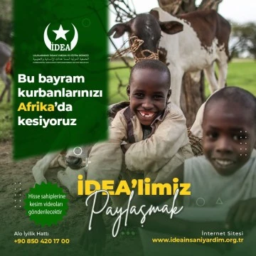 İDEA Kurbanınızı Afrika'da kesiyor