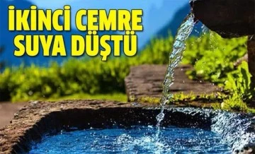 İkinci cemre suya düştü