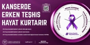 İl Sağlık Müdürlüğü : ‘’Kanserde erken teşhis hayat kurtarır’’