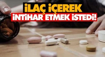 İlaç ve bulaşık deterjanı içen şahıs yoğun bakımda