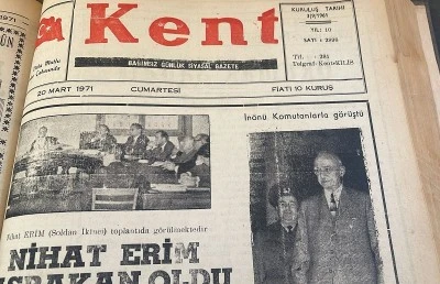 İnönü komutanlarla görüştü (54 yıl önce bugün)