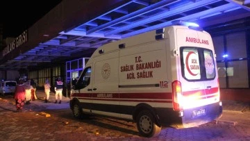 İş Kazasında yaralanan işçiler hastaneye kaldırıldı