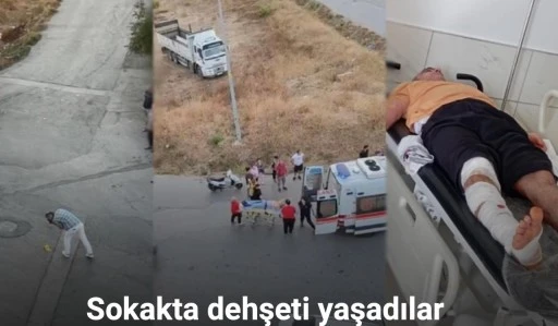 İşe gitmek üzere servis aracı bekleyenler kurşun yağmuruna tutuldu: 1 yaralı