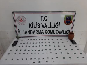 JANDARMA 96 ADET SİKKE ELE GEÇİRDİ