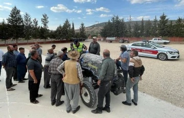 Jandarma’dan ‘’Güvenli Tarım, Güvenli Trafik Projesi’’