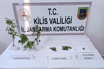 Jandarmanın eve uyuşturucu operasyonu