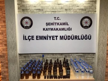 KAÇAK İÇKİ OPERASYONU; 2 KİŞİ TUTUKLANDI