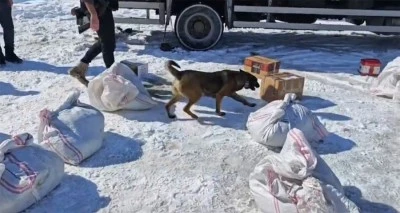 Kargo ile gönderilmek istenilen 102 kilo metamfetamin ele geçirildi