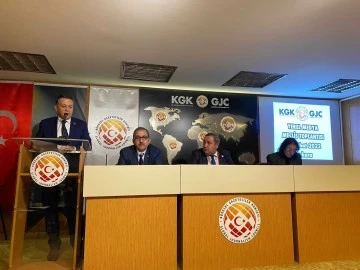 KGK KİLİS İL TEMSİLCİSİ NEZİR ÇAĞLAR'INDA KATILDIĞI KGK YEREL MEDYA MECLİSİ ANKARA'DA TOPLANDI