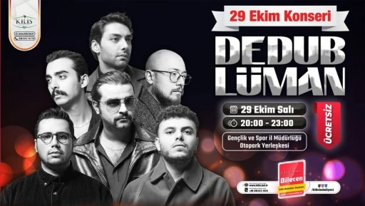 Kilis Belediyesi Cumhuriyet Bayramı’nı konserle taçlandıracak