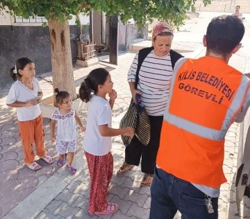 Kilis Belediyesi’nden aşure ikramı