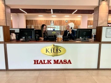 Kilis Belediyesinde “AK Masa” “Halk Masa” oldu