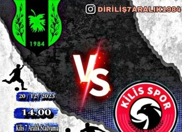 Kilis Belediyespor ile Kilisspor karşılaşacak