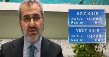 Kilis'e &quot;Aziz Kilis&quot; ve &quot;Yiğit Kilis&quot; sıfatlarından birisi verilmeli!