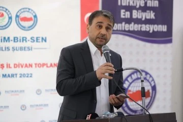 Kilis Eğitim-Bir-Sen'den Banka Promosyonuna tepki