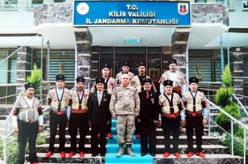 Kilis Kuvayi Milliye ve Mücahitler Derneği’nden Albay Coşkun’a ziyaret