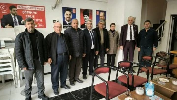 Kilis Muhtarlar Derneğinden BTP'ye ziyaret 