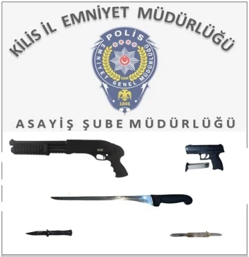 Kilis polisi suçlularla mücadeleye devam ediyor 