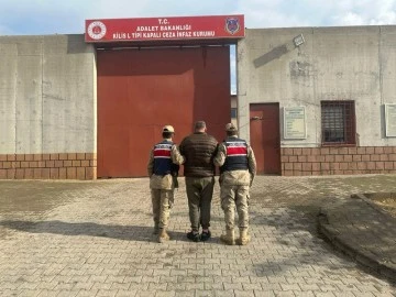 Kilis'te 4 yıl 8 ay kesinleşmiş hapis cezası olan şahıs cezaevinde