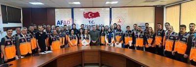 Kilis'te AFAD Gönüllüleri Kimlik Kartı  