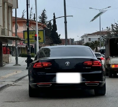 Kilis’te çevreyi kirleten sürücüye ceza kesildi