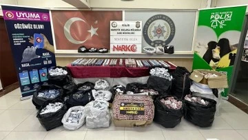 Kilis’te çok sayıda sentetik hap ele geçirildi