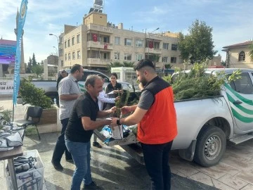 Kilis’te Cumhuriyetin 100. yılında 100 bin fidan dağıtılacak