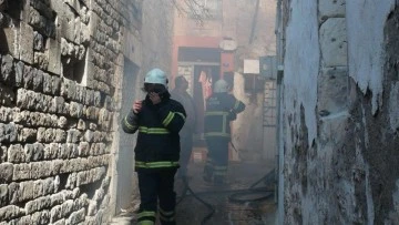 Kilis'te evde çıkan yangın korkuttu