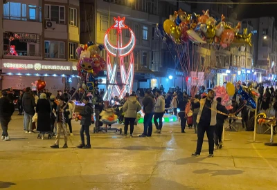 Kilis’te hayat gece başlıyor