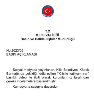 ‘Kilis'te katliyam var’ başlıklı video için inceleme başlatıldı 